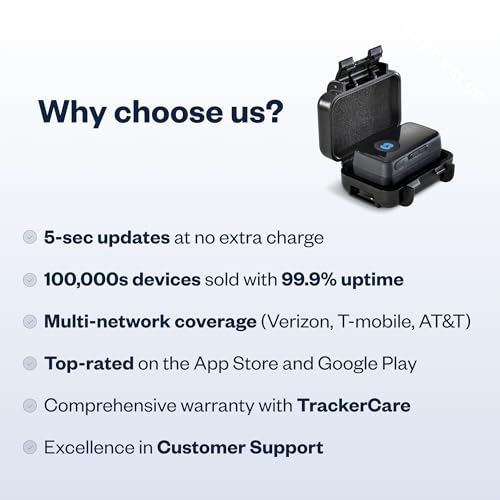 Spytec GPS GL300 Real-Time GPS Tracker and Weather Proof Magnetic Case for Vehicles, Cars, Trucks, Loved Ones Asset Tracker with App - Powered by Hapn