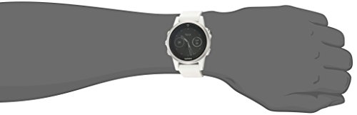 Garmin fēnix 5s, Premium and Rugged Smaller-Sized Multisport GPS Smartwatch, White, 42mm (010-01685-00)