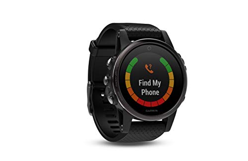 Garmin fēnix 5s, Premium and Rugged Smaller-Sized Multisport GPS Smartwatch, Silver/Black