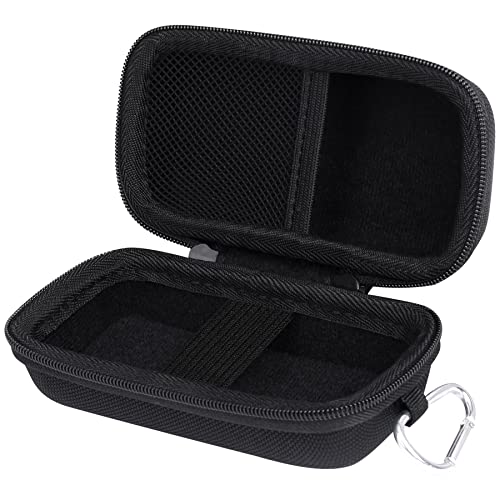 Hard Carrying Case Replacement for Garmin eTrex 20/20x/30x/22x/32x Handheld GPS by Aenllosi (Black Zipper)