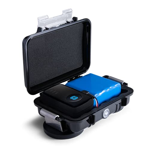Spytec GPS GL300 GPS Asset Tracker with Weatherproof Heavy Duty Magnetic Case and 90 Day Extended Battery Pack for Cars, Trucks and Business Vehicles