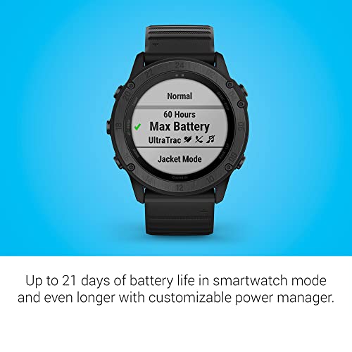 Garmin tactix Delta, Premium GPS Smartwatch with Specialized Tactical Features, Designed to Meet Military Standards