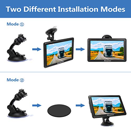 9 Inch GPS Navigation for Car Truck 2022 Maps Touch Screen Voice Vehicle GPS Navigation Speeding Warning Route Planning Free Lifetime Maps Update of United States Canada Mexico…