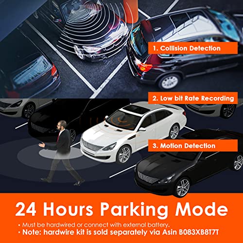 Vantrue N4 3 Channel 4K Dash Cam, 4K+1080P Front and Rear, 1440P+1440P Front and Inside, 1440P+1440P+1080P Three Way Triple Car Camera, IR Night Vision, 24hr Parking Mode, Capacitor, Support 256GB Max