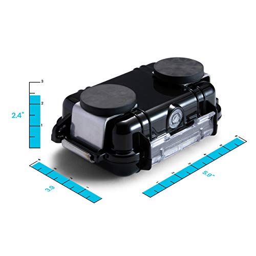 Spytec GPS M4 Pro 60 Day Extended Weatherproof Battery Pack for GL300 GPS Trackers for Cars, Vehicles and Equipment (Tracker Sold Separately)