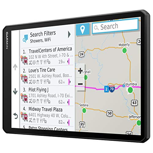 Garmin dezl OTR1000 10" GPS Truck Navigator (010-02315-00) with Accessory Bundle