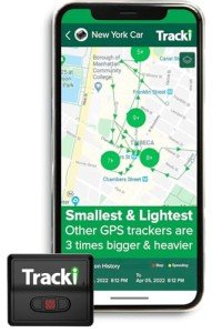 Tracki GPS Tracker for Vehicles, Car, Kids, Dogs, Motorcycle.