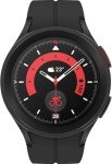 SAMSUNG Galaxy Watch 5 Pro (45mm, WiFi + 4G LTE) 1.4" Super AMOLED Smartwatch GPS Bluetooth with Advanced Sleep Coaching, Bioactive Sensor, Water Resistant R925U (Fast Charger Bundle) (Renewed)
