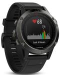 Garmin fēnix 5s, Premium and Rugged Smaller-Sized Multisport GPS Smartwatch, Silver/Black
