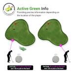 VOICE CADDIE VC4 Golf GPS rangefinder/Voice Output of Distance/Auto Slope/Active Green info/Over 40,000 Course Around The World/Front, Middle, Back of The Green Information provided, Silver & Black