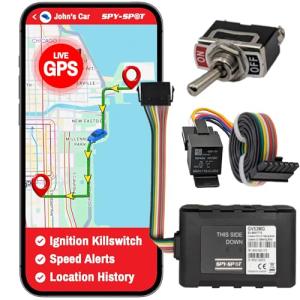 Spy Spot 4G Hard Wire Kill Switch GPS Vehicle Tracker 
