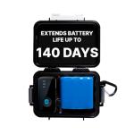 Spytec GPS GL300 GPS Asset Tracker with Weatherproof Heavy Duty Magnetic Case and 90 Day Extended Battery Pack for Cars, Trucks and Business Vehicles 