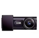 3 Channel 4K Dash Cam for Cars, 4K+2.5K Front and Rear Cabin, 1440P+1440P+1080P Triple Car Camera,Included 64GB Card, with GPS and WiFi Wireless , IPS Screen,24 Hour Parking Mode, APP,Night Vision,WDR