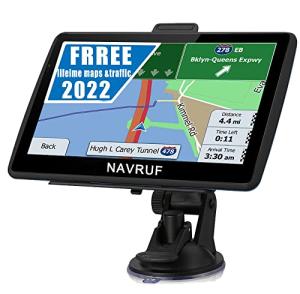 GPS Navigation for Car,Latest 2022 Map £¬ Real Voice Spoken Turn-by-Turn Direction Reminding Navigation System for Cars, Vehicle GPS Satellite Navigator with Free Lifetime Map Update¡­