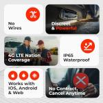 Hidden Magnetic GPS Tracker Car Tracking Device with Software (Long Battery Life) Real Time Truck, Asset, Elderly, Teenager Tracker - Covert Tracker - Fleet Tracking Global-View