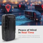 Hidden Magnetic GPS Tracker Car Tracking Device with Software (Long Battery Life) Real Time Truck, Asset, Elderly, Teenager Tracker - Covert Tracker - Fleet Tracking Global-View