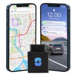Spytec GPS OBD Unlimited GPS Tracker, Real Time Alerts and Reporting for Vehicles, Personal Car Tracking, Work Truck Monitoring, Commercial Drivers with Smart Tracking App - Powered by Hapn