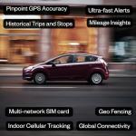Spytec GPS OBD Unlimited GPS Tracker, Real Time Alerts and Reporting for Vehicles, Personal Car Tracking, Work Truck Monitoring, Commercial Drivers with Smart Tracking App - Powered by Hapn
