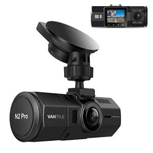 Vantrue N2 Pro Uber Dual 1080P Dash Cam, 2.5K 1440P Front Dash Cam, Front and Inside Dash Camera w/Infrared Night Vision, 24hr Motion Detection Parking Mode, Accident Record, Support 256GB max(2023)