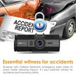 Vantrue N2 Pro Uber Dual 1080P Dash Cam, 2.5K 1440P Front Dash Cam, Front and Inside Dash Camera w/Infrared Night Vision, 24hr Motion Detection Parking Mode, Accident Record, Support 256GB max(2023)