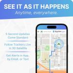 5 Pack Spytec GPS GL300 GPS Tracker for Vehicles, Cars, Trucks, Motorcycles, Loved Ones and Asset Tracker with Real-Time Tracking with App - Powered by Hapn