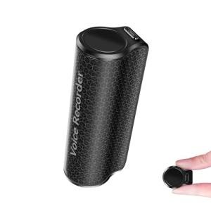 Hfuear Mini Voice Activated Recorder, 32GB Super Long 800 Hours Recording Capacity, 3200mAh Battery, 365 Standby, Audio Sound Recording Continuous Listening Device w/Strong Magnetic