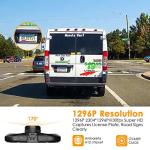 Vantrue R3 2K Ambarella A12 Dash Cam Super HD 2304x1296P 1920x1080P 170° Car Camera, Super HDR Night Vision, 24 Hours Parking Mode, External GPS, Support 256GB Max, Motion Sensor for 12V-24V Car Truck