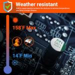 Vantrue N4 3 Channel 4K Dash Cam, 4K+1080P Front and Rear, 1440P+1440P Front and Inside, 1440P+1440P+1080P Three Way Triple Car Camera, IR Night Vision, 24hr Parking Mode, Capacitor, Support 256GB Max