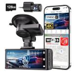 REDTIGER 4K Dash Cam with GPS and Touch Screen