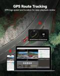REDTIGER 4K Dash Cam with GPS and Touch Screen