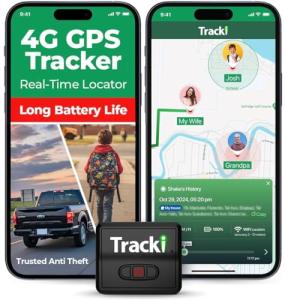 Tracki GPS Tracker for Vehicles, Car, Kids, Dogs, Motorcycle. 