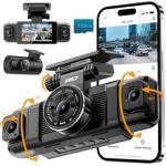 IIWEY N5 360° Dash Cam with 128GB Card