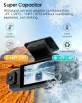 IIWEY N5 360° Dash Cam with 128GB Card