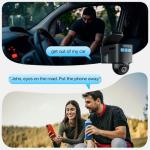 LAMTTO 4G LTE Car Security GPS Tracker & Dash Cam