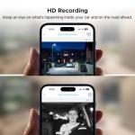 LAMTTO 4G LTE Car Security GPS Tracker & Dash Cam