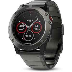 Garmin Fenix 5X Sapphire - Slate Gray with Metal Band