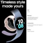 Samsung Galaxy Watch 5 GPS Smartwatch with LTE