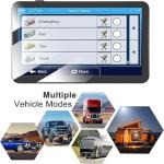 LONGRUF 7-Inch Touchscreen Car GPS Navigator