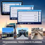 LONGRUF 7-Inch Touchscreen Car GPS Navigator