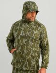 Nomad Men's Axe Camo Hoodie, Performance Hunting Sweatshirt, Mossy Oak Bottomland, Large