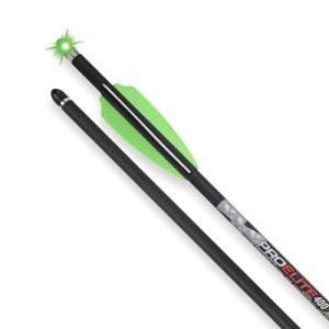 TenPoint Lighted Pro Elite 400-20" Carbon Crossbow Arrows, Pack of 3 - with Alpha-Blaze Lighted Nock & Alpha-Nock HP & HP Aluminum Bushing - Essential for Crossbow Hunting