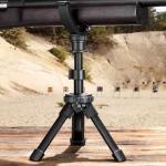 CVLIFE Shooting Rest Tripod - Adjustable Height 360 Degree Rotation V Yoke Stand - Portable Rifle Rest for Target Shooting, Hunting and Outdoor Activities (7.5-15")