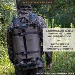 Insights Hunting by frogg toggs - Saddle Stalker Hunting Backpack, Solid Elements Brown