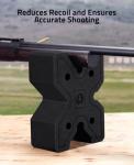 CVLIFE X-Block Shooting Rest for Rifles Gun Block Portable Recoil Reduction Bench Rest Lightweight Shooting Block Small Size