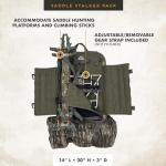 Insights Hunting by frogg toggs - Saddle Stalker Hunting Backpack, Solid Elements Brown