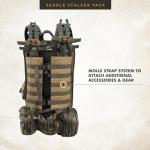 Insights Hunting by frogg toggs - Saddle Stalker Hunting Backpack, Solid Elements Brown