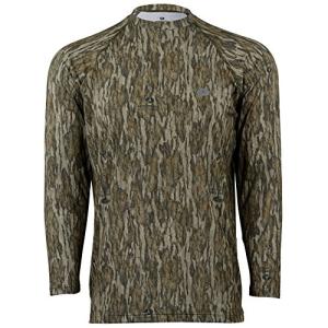 Mossy Oak Camo Hunting Shirts for Men Long Sleeve