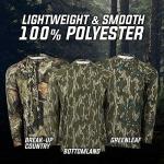Mossy Oak Camo Hunting Shirts for Men Long Sleeve