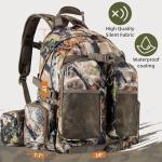 ALLBLESSED hunting backpack for men Waterproof Camo Pack Hunting gifts for men gear Hunting Day Pack-BlessedBark-35L