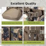 ALLBLESSED hunting backpack for men Waterproof Camo Pack Hunting gifts for men gear Hunting Day Pack-BlessedBark-35L